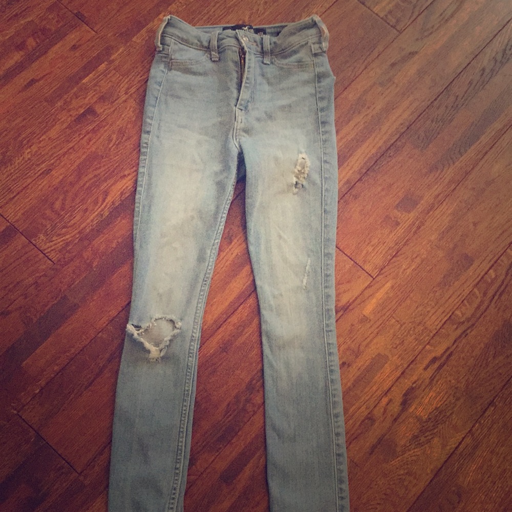 Light blue jeans